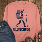 Old School Sweatshirt - Terracotta