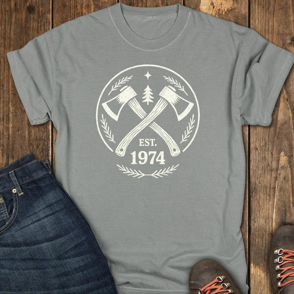Old Way Tee - Grey