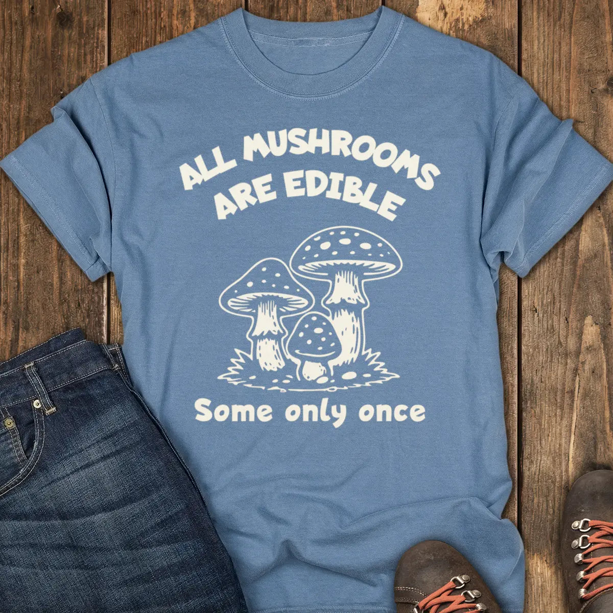 One Bite Tee - Blue Jean