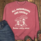 One Bite Sweatshirt - Crimson