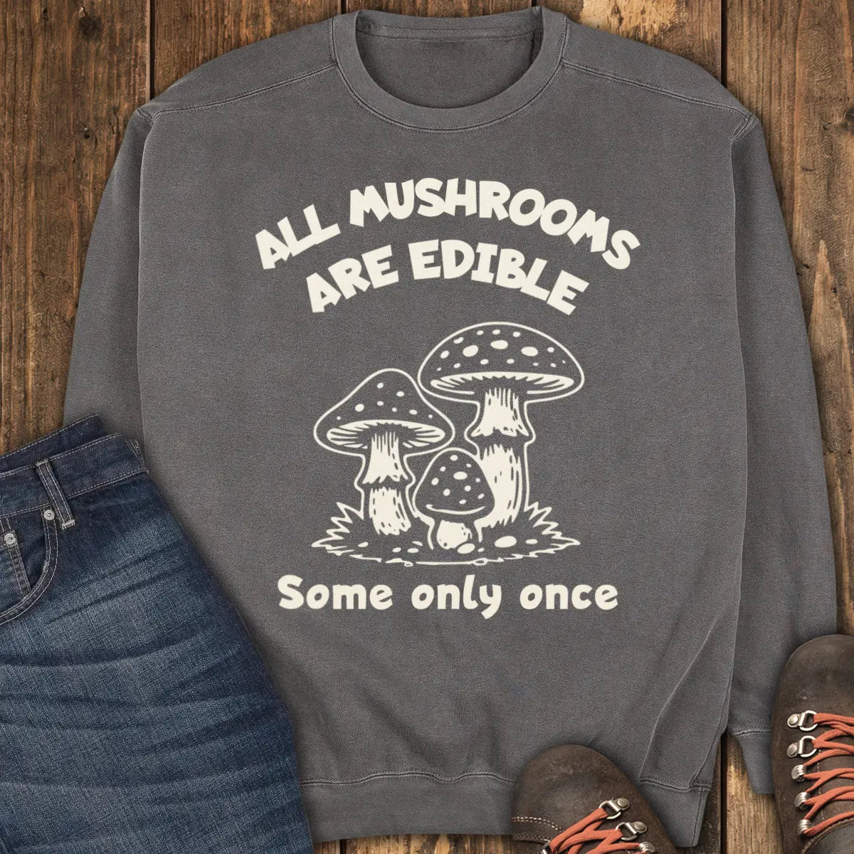 One Bite Sweatshirt - Pepper