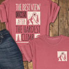 One Way Tee - Crimson