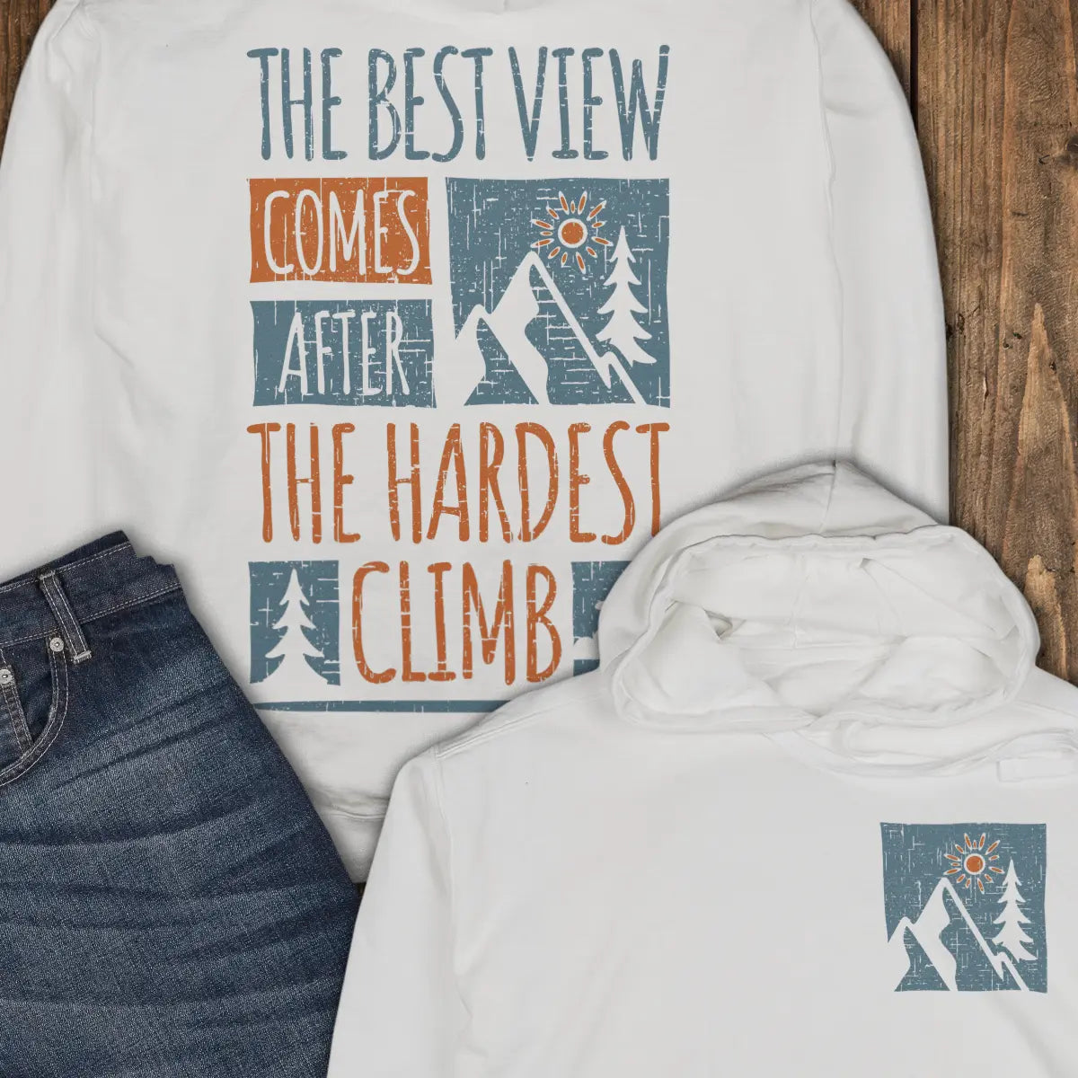 One Way Hoodie - White