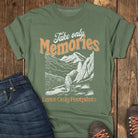 Only Footprints Tee - Moss