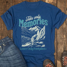 Only Footprints Tee - Navy