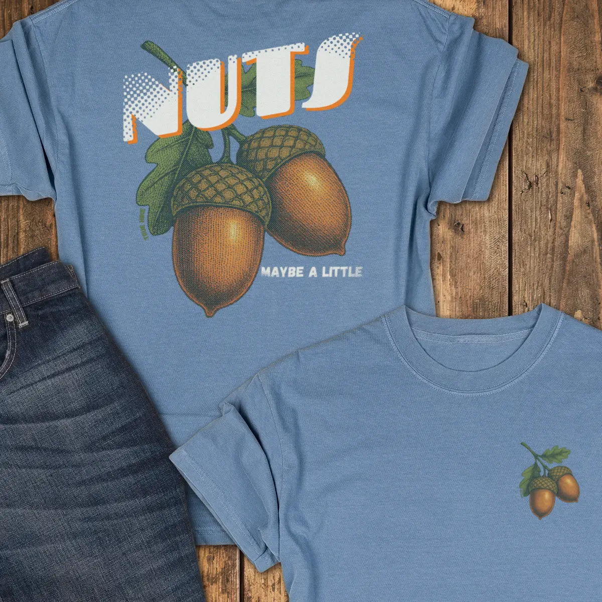 Only A Little Tee - Blue Jean
