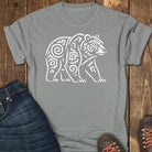 Oso Azul Tee - Grey