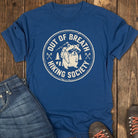 Out of Breath Tee - Navy