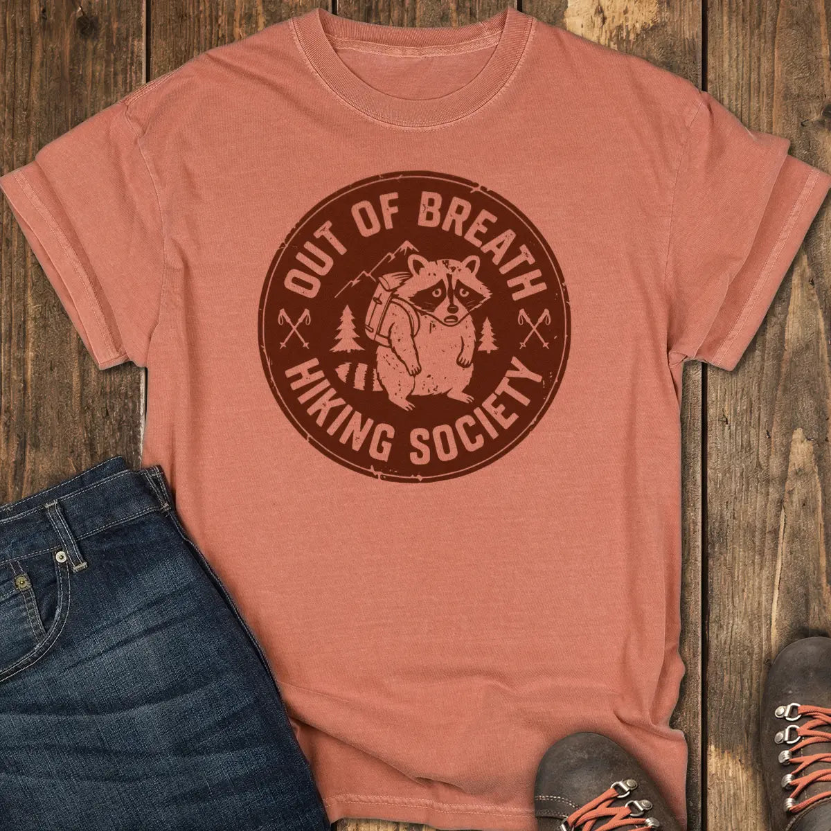 Out of Breath Tee - Yam