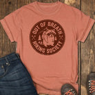 Out of Breath Tee - Yam