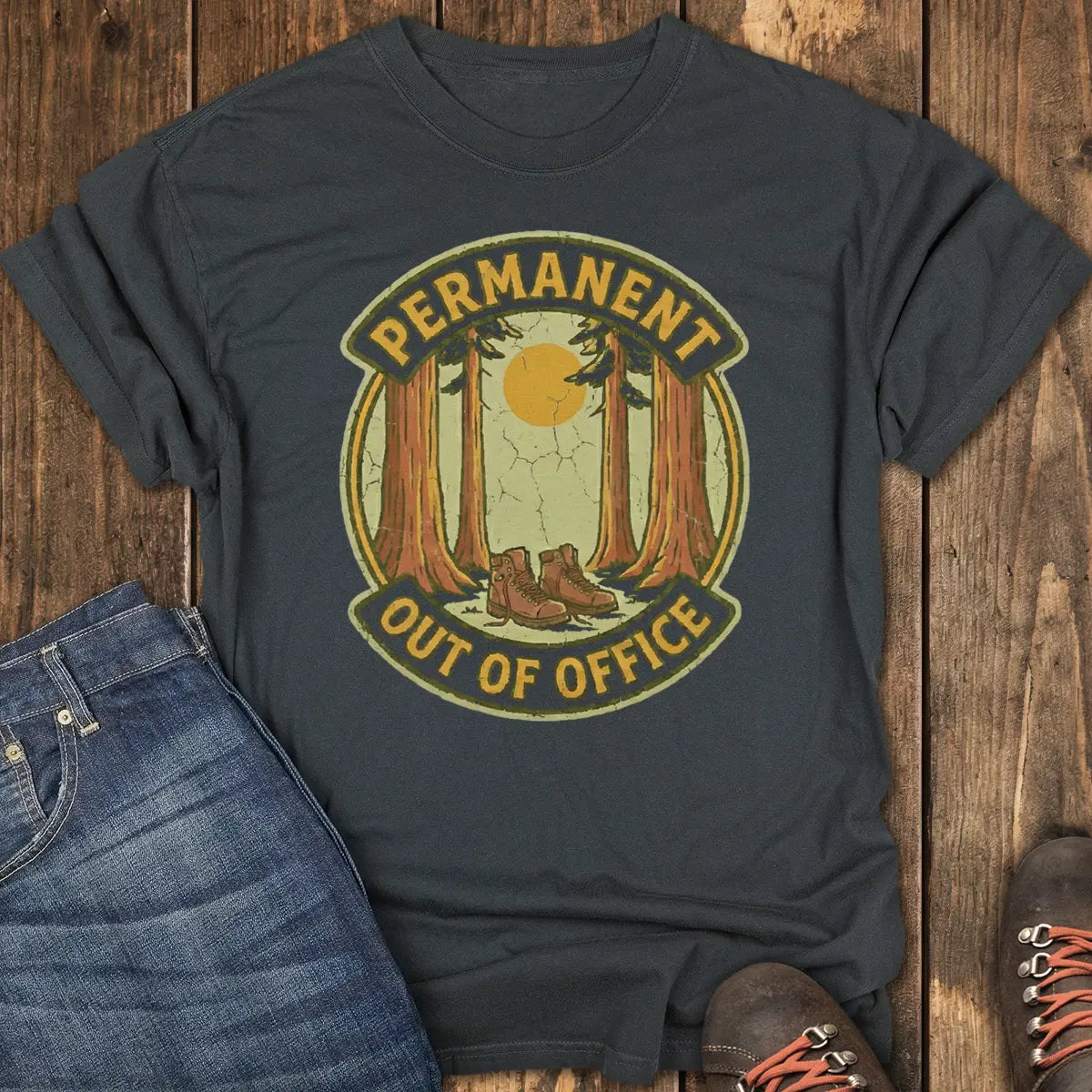 Out of Office Tee - Black
