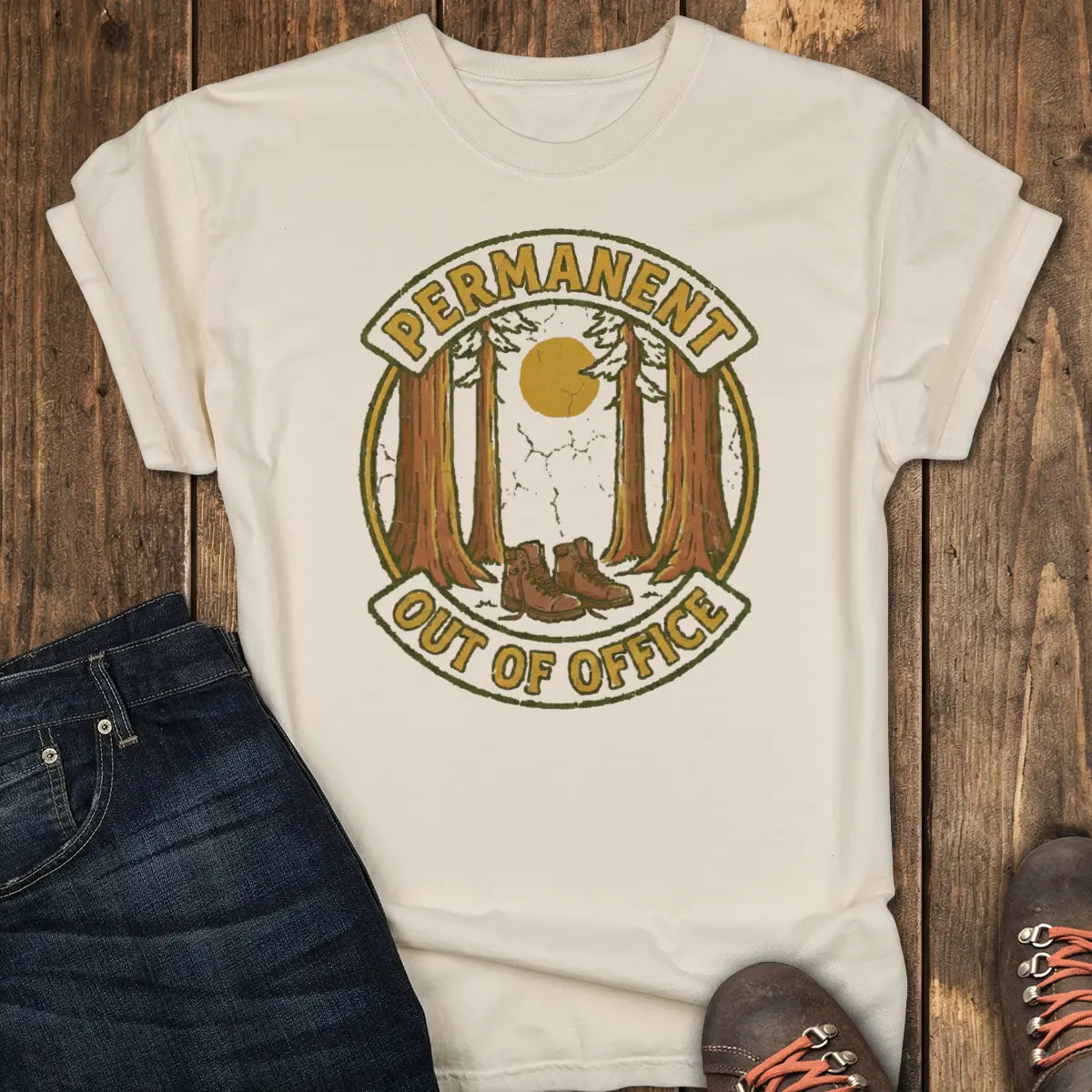 Out of Office Tee - Ivory