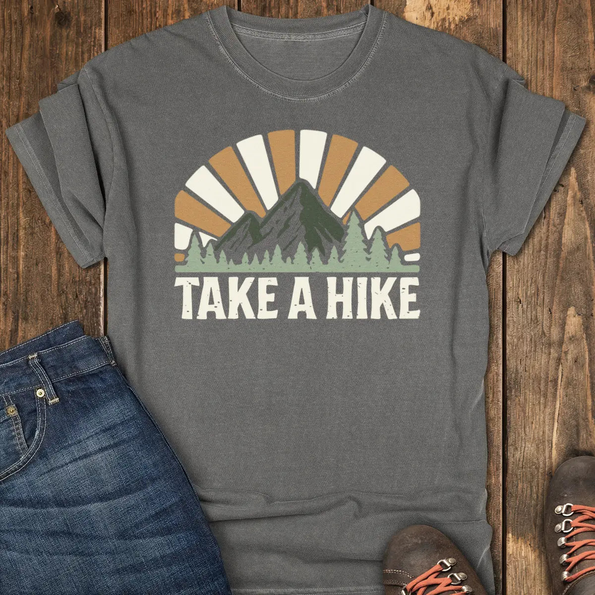 Out of Range Tee - Pepper