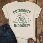Outdoorsy Indoorsy Tee - Ivory