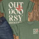Outdoorsy Tee - Moss