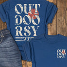 Outdoorsy Tee - Navy