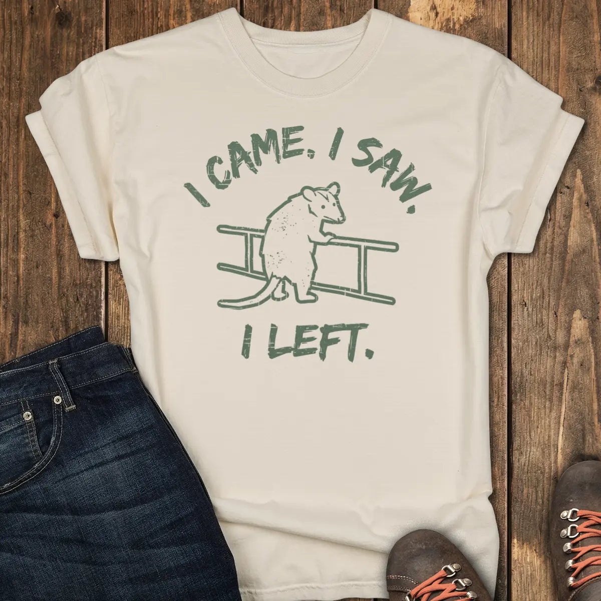 Overrated Tee - Ivory