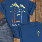 Passing Through — Back Print Tee - Navy
