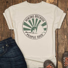 Peace and Quiet Tee - Ivory