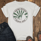 Peace and Quiet Tee - White
