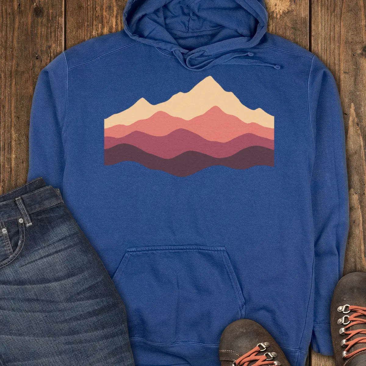 Peak Fade Hoodie - True Navy