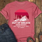 Peak Fatigue Tee - Crimson