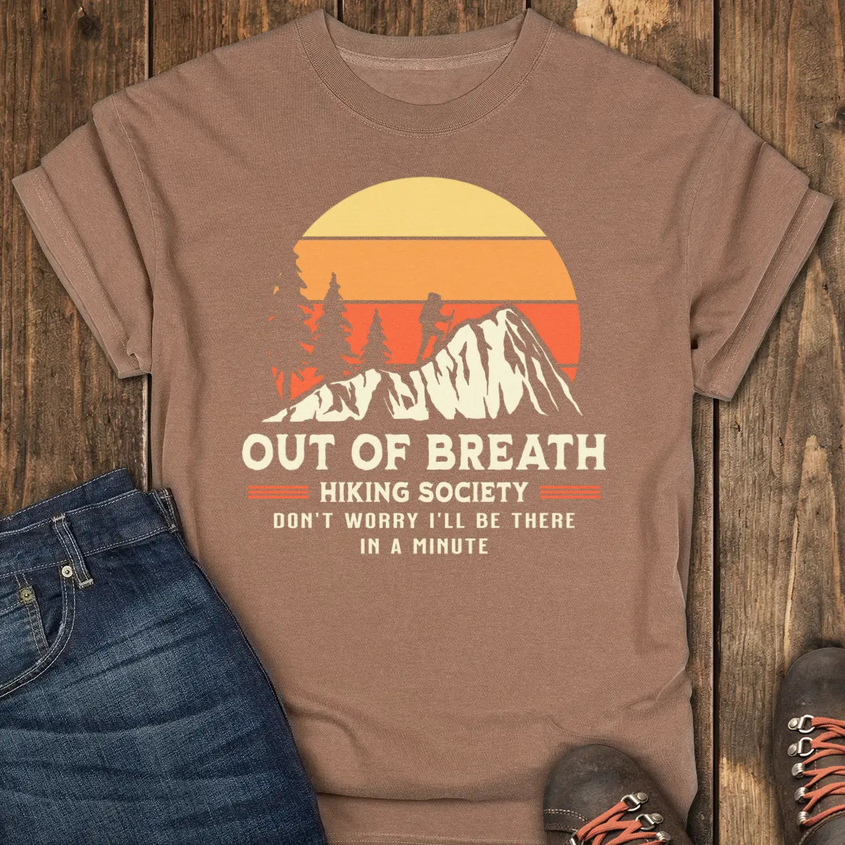Peak Fatigue Tee - Espresso
