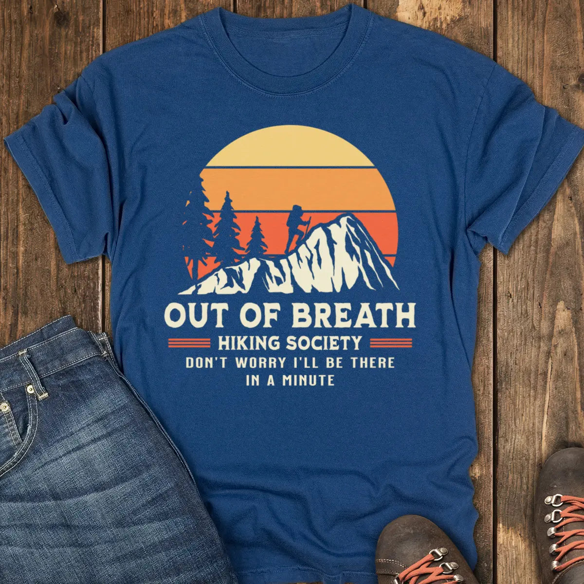 Peak Fatigue Tee - Navy