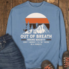 Peak Fatigue Sweatshirt - Blue Jean