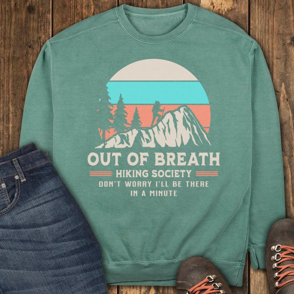 Peak Fatigue Sweatshirt - Light Green