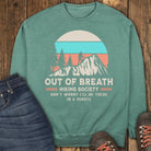 Peak Fatigue Sweatshirt - Light Green