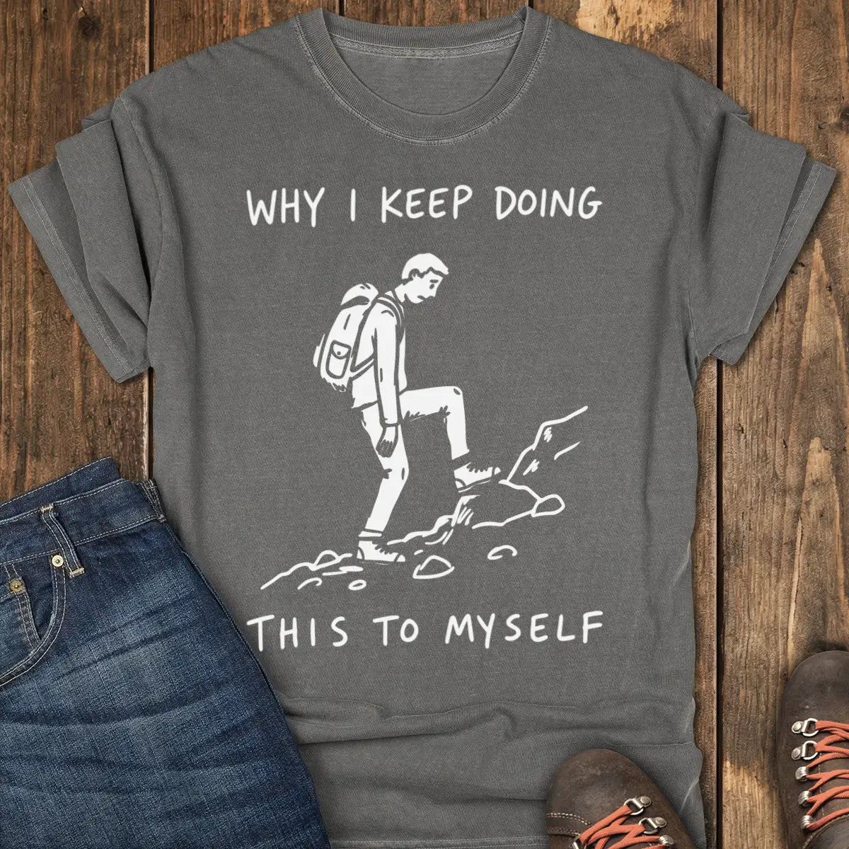 Peak Regret Tee - Pepper
