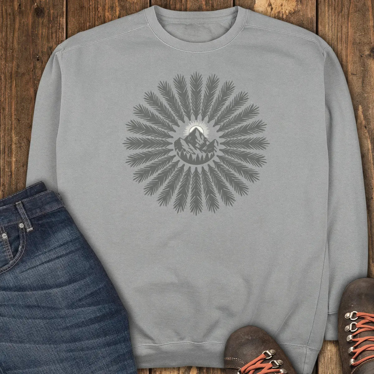 Pine Halo Sweatshirt - Grey