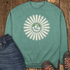 Pine Halo Sweatshirt - Light Green