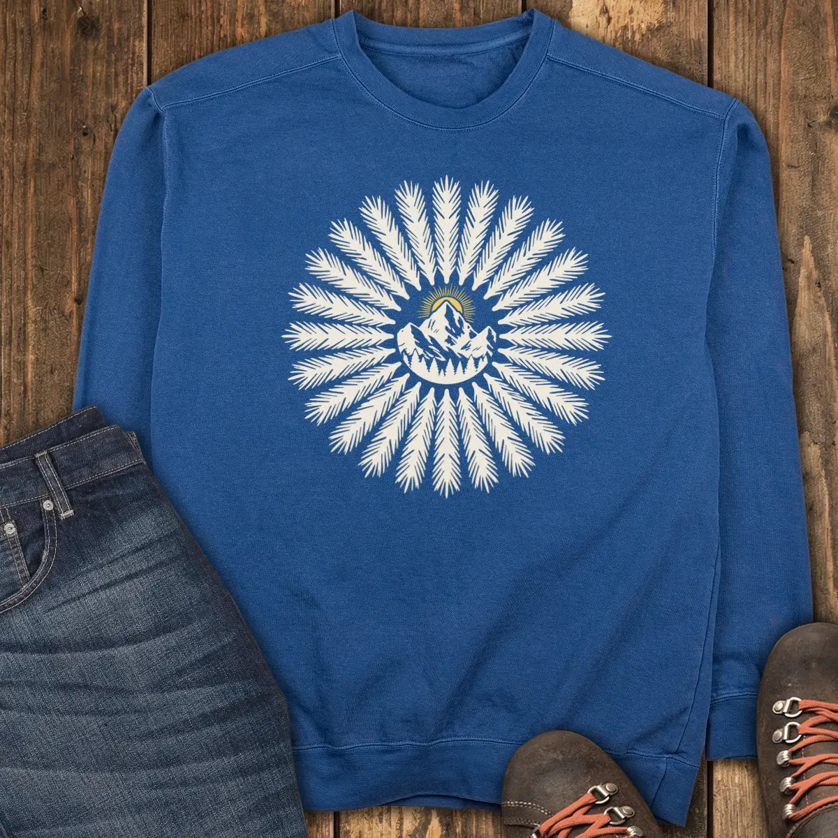 Pine Halo Sweatshirt - True Navy