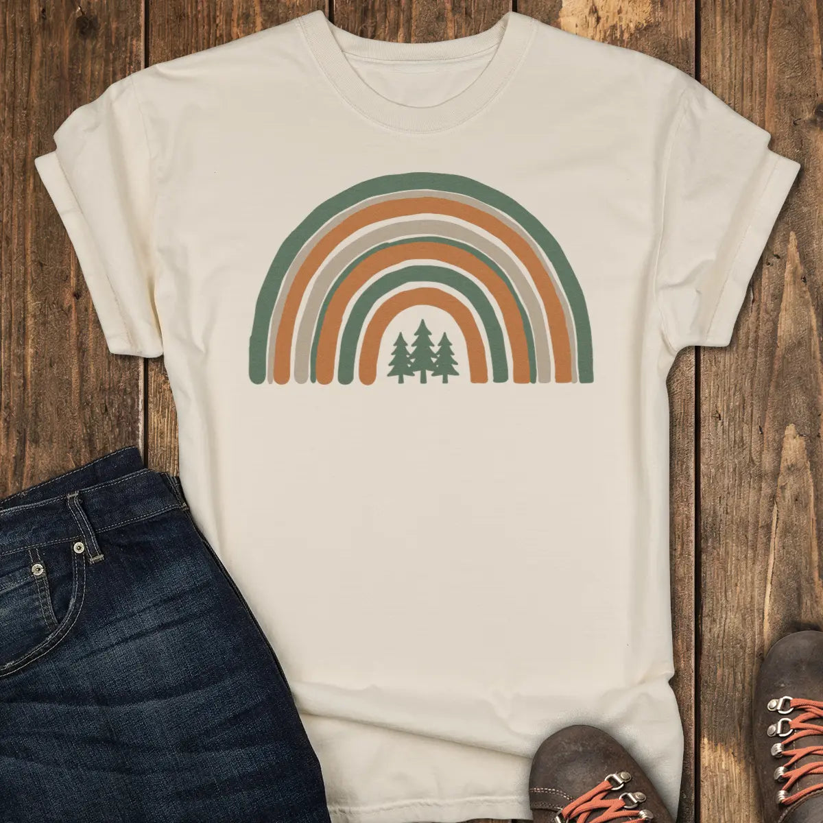 Pine Sky Tee - Ivory