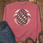 Pinecone Sweatshirt - Crimson