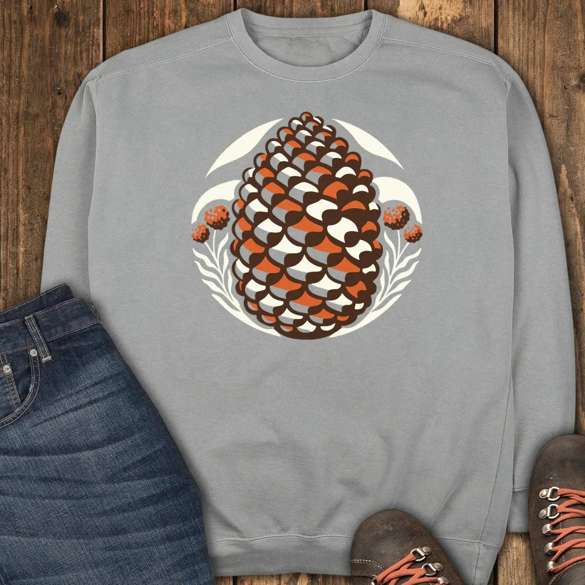 Pinecone Sweatshirt - Grey