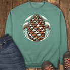 Pinecone Sweatshirt - Light Green