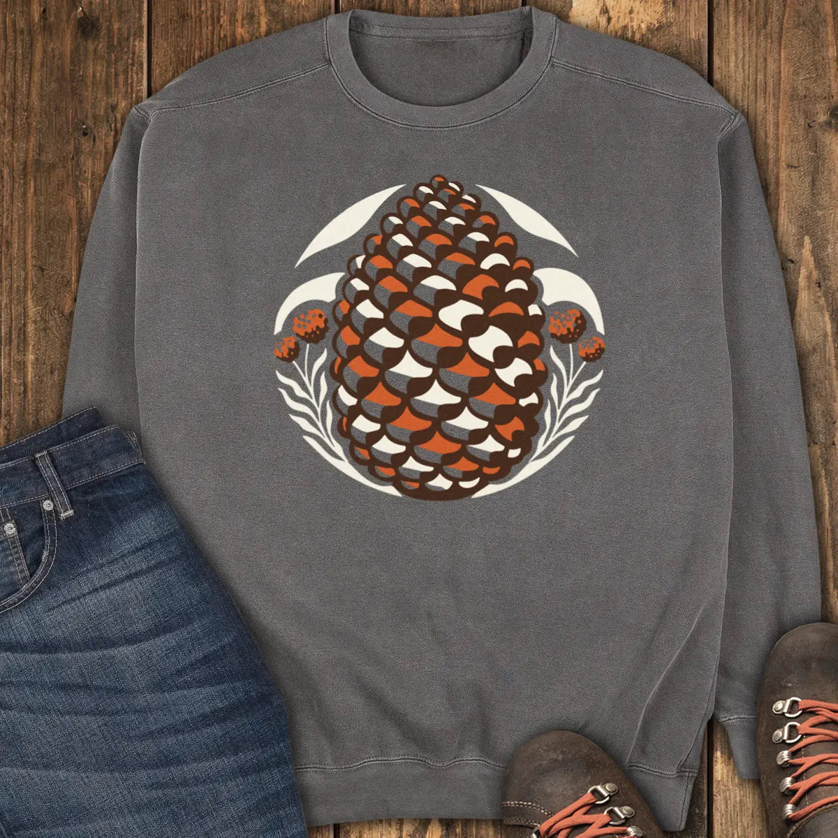 Pinecone Sweatshirt - Pepper