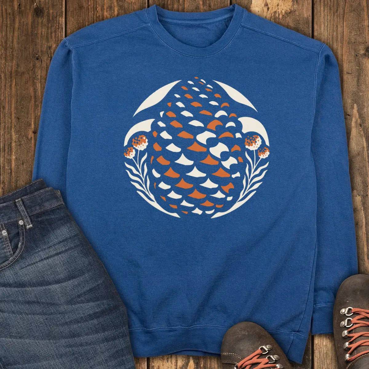 Pinecone Sweatshirt - True Navy