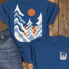 Pinewave Tee - Navy