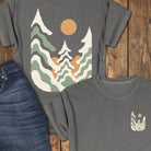 Pinewave Tee - Pepper