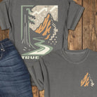 Pixel Peak Tee - Pepper
