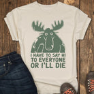 Polite Society Tee - Ivory