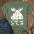 Polite Society Tee - Moss