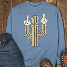 Prickly Sweatshirt - Blue Jean