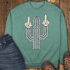 Prickly Sweatshirt - Light Green