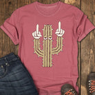 Prickly Tee - Crimson