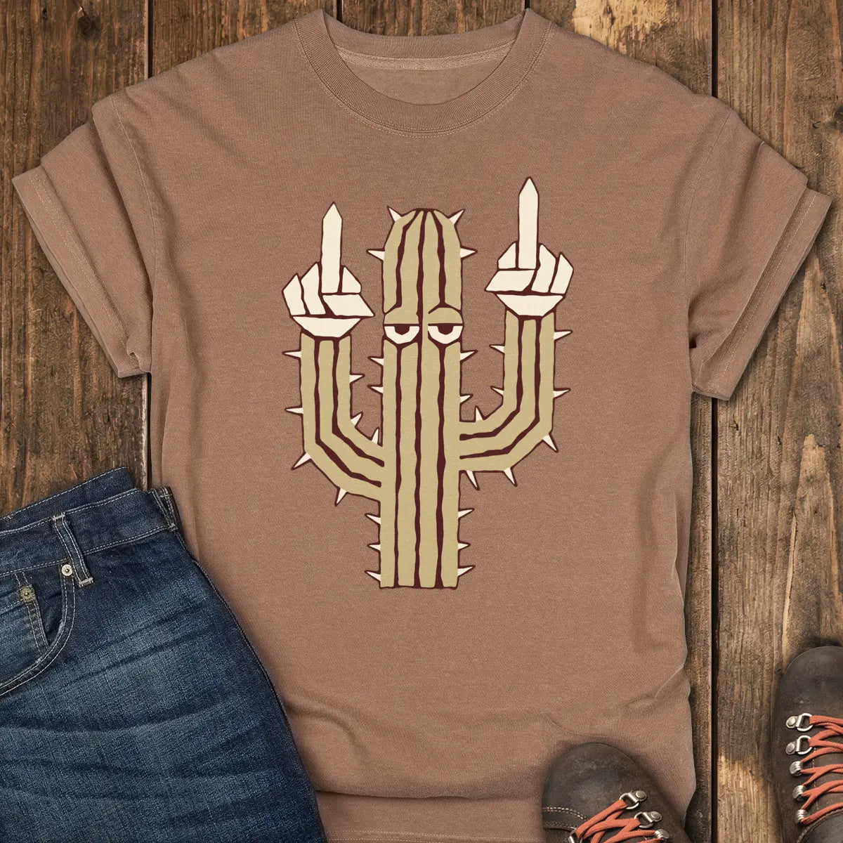 Prickly Tee - Espresso